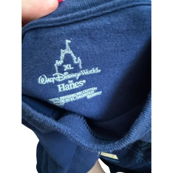 WALT DISNEY WORLD Vintage USA Blue Long Sleeve T Shirt Size XL - Picture 5 of 5